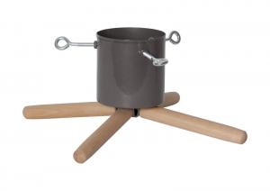 GRANIG Julgransfot 45cm Grå/Brun