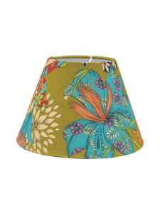 EMPIRE Lampskärm 27/14cm Kimono Olivgrön