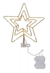 TOPSY Toppstjärna Batteri 27,5cm Mässing