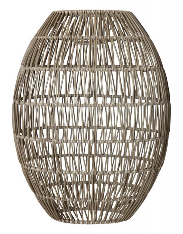 LINDE Lampskärm Utomhus 40cm Beige IP44