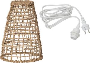 TOVE Lampskärm inkl Sladd 23cm Natur IP44