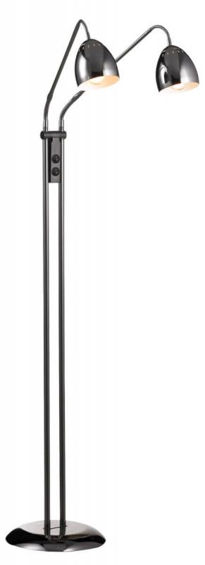 MOSSEBO Golvlampa 2L 140cm Svart/Krom