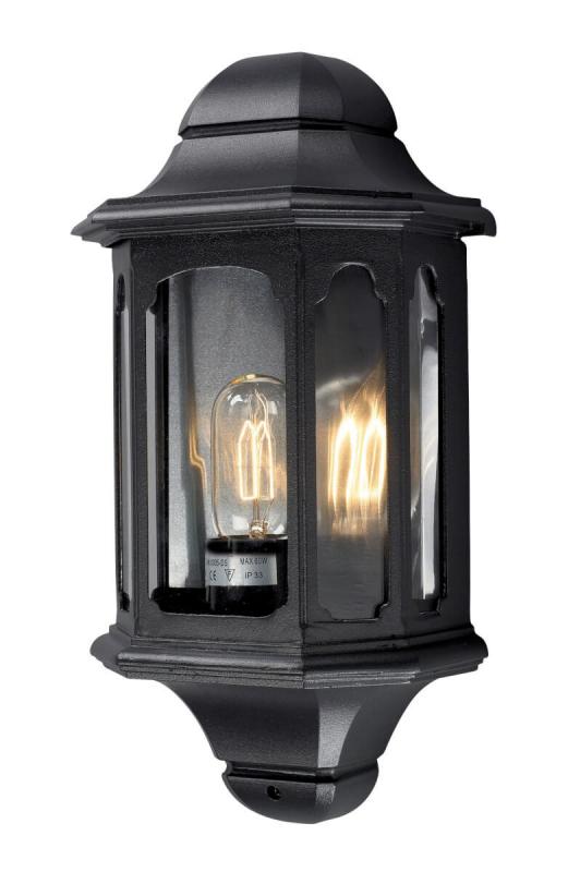 NADJA Vägglampa 21cm Svart