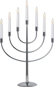 TITUS Metalljusstake 7L 59cm Krom