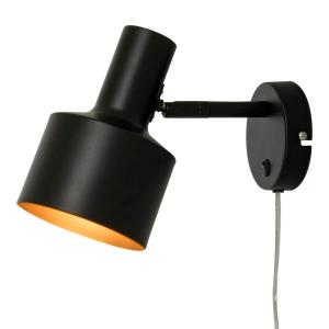 FERDINAND Vägglampa 22cm Svart