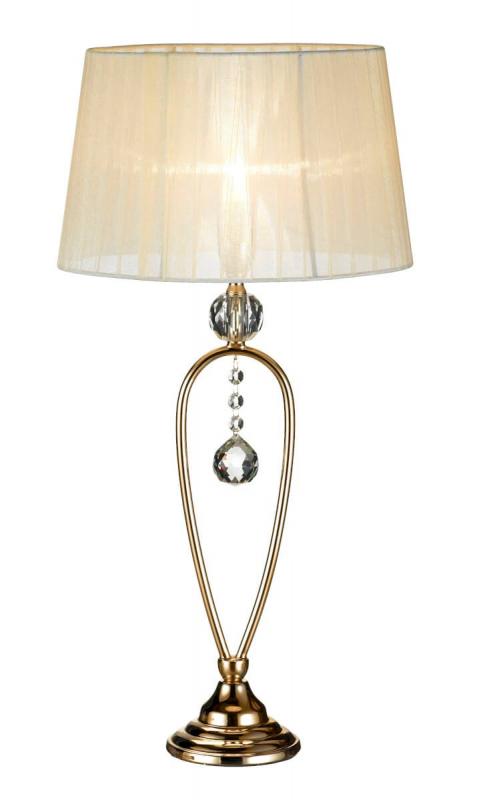 CHRISTINEHOF Bordslampa 60cm Guld/Beige/Brilliant