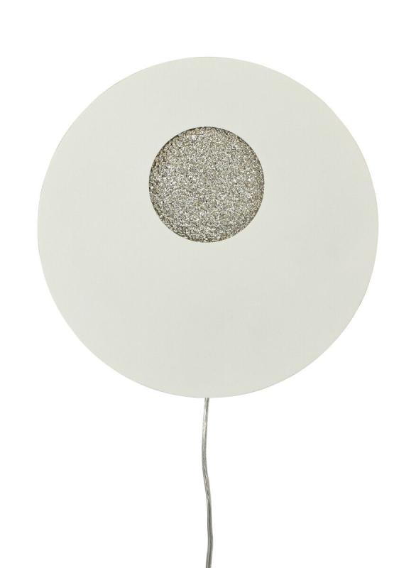 PLANET Vägglampa LED 28cm Vit/Silver