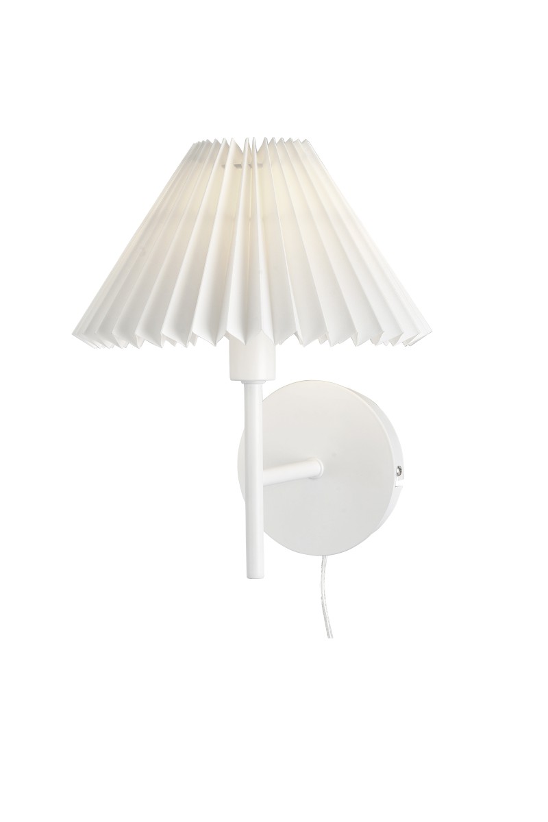 ESTER Vägglampa 12cm Vit