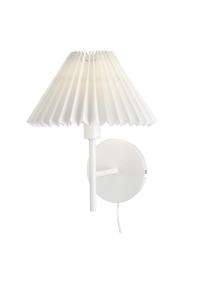 ESTER Vägglampa 12cm Vit