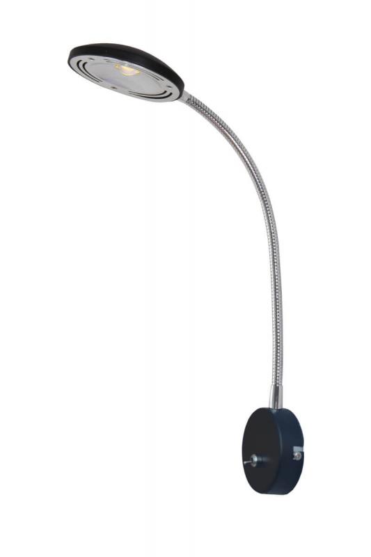 HERO Vägglampa 35cm Svart/Krom