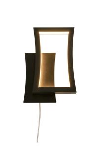STACCATO Vägglampa 14,5cm Svart Dimbar
