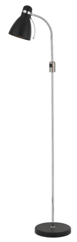 VIKTOR Golvlampa 1L 140cm Svart
