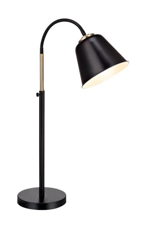 KOLDING Bordslampa 1L 100cm Svart