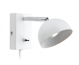 BAS Vägglampa 10cm Vit