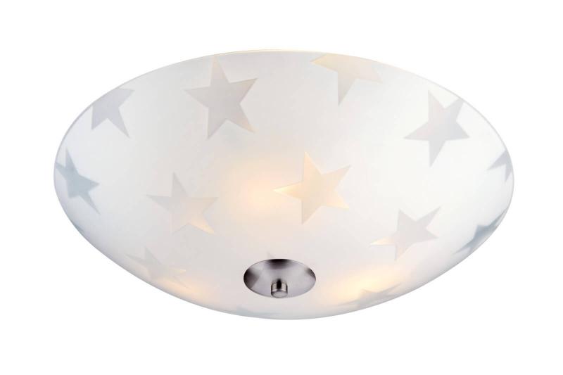STAR Plafond 43cm Frostad/Stål