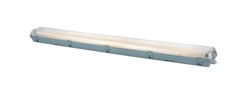 LJUS Taklampa 126cm 2x36W Grå IP65