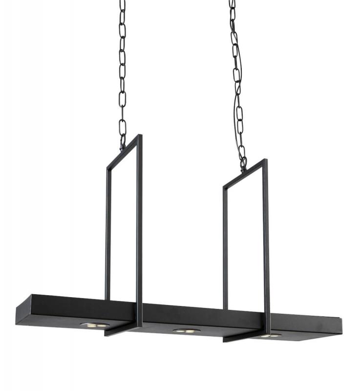 TRAY Taklampa 3L 80cm Svart