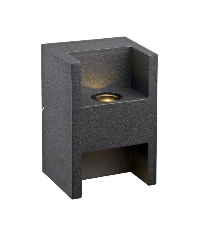 THRONE Vägglampa 8,5cm Grå IP44