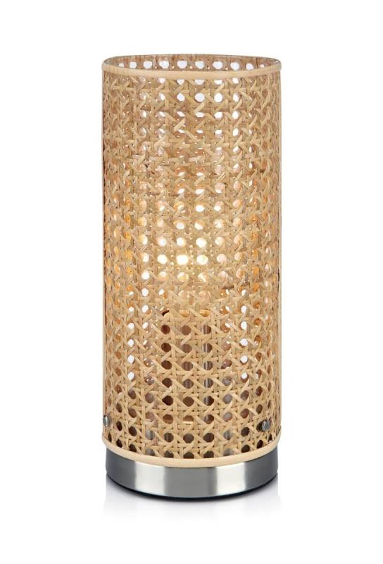 HAZIENDA Bordslampa 1L 30cm Bambu Stål