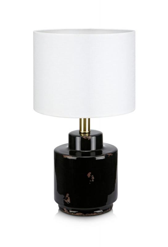 COUS Bordslampa 1L 41,5cm Svart/Vit