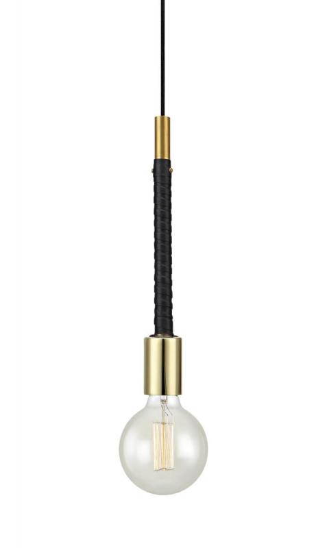 SADDLE Fönsterlampa 1L 4,3cm Mässing/Svart