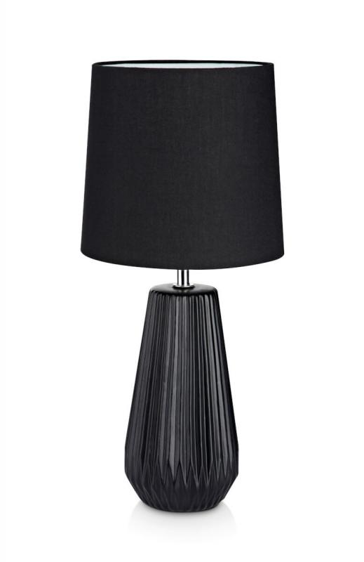 NICCI Bordslampa 1L 41cm Svart