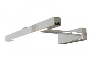 LUCCA Vägglampa Bad 9W 38cm Krom IP44