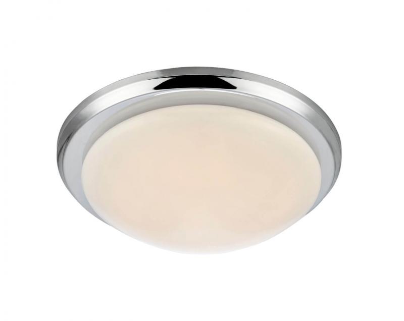 ROTOR Plafond 35cm Krom/Vit IP44