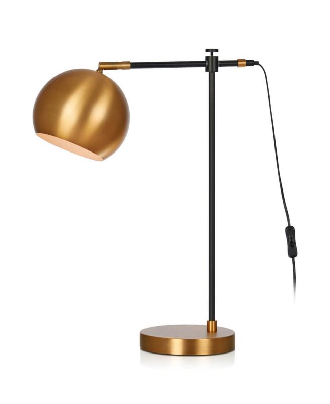 CHESTER Bordslampa 1L 56cm Svart/Brons
