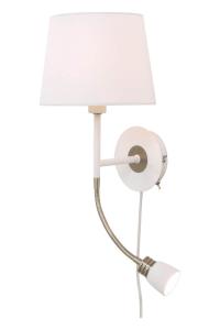 EKETORP Vägglampa 43cm Vit/Stål