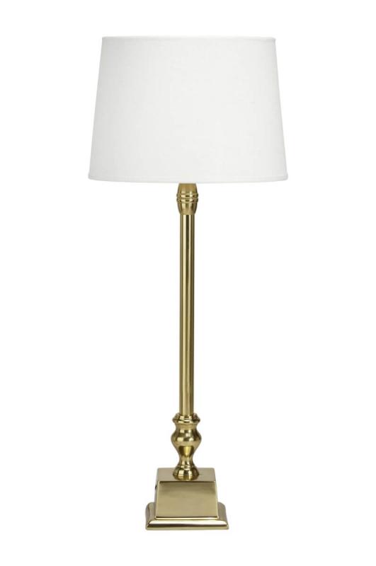 LINNÉ Bordslampa 62cm Guld/Sofia Offwhite skärm