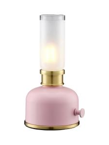 FRIDA Bordslampa USB-Laddbar 22cm Rosa