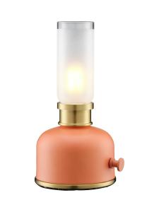 FRIDA Bordslampa USB-Laddbar 22cm Orange
