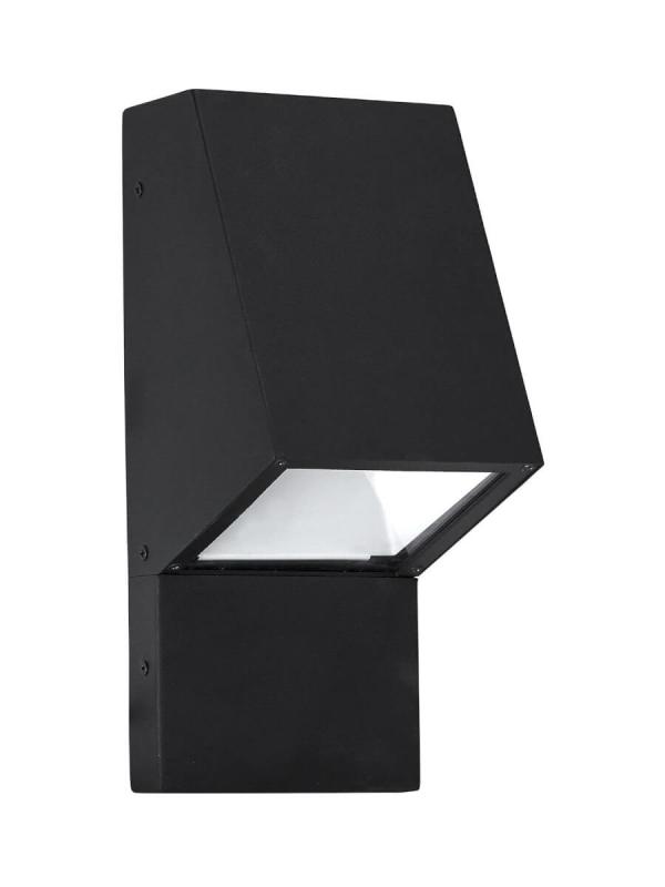 LUTON Fasadlampa IP44 32cm Svart