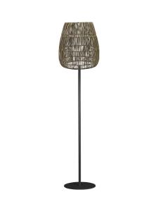 AGNAR Golvlampa Utomhus 154cm Grå/Natur