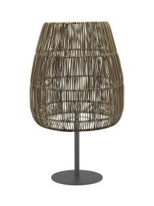 AGNAR Bordslampa Utomhus 71cm Grå/Natur