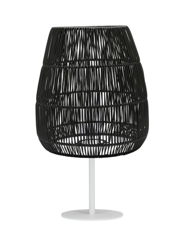 AGNAR Bordslampa Utomhus 71cm Vit/Svart