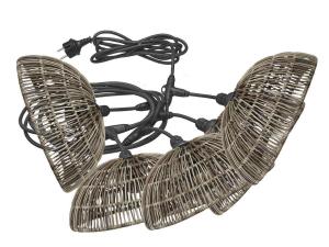 FLEX OUT Ljusslinga Hue30 5L 6,5m Svart/Grå