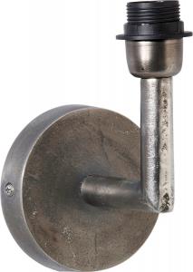 COLUMBUS Vägglampa 22cm Råsilver