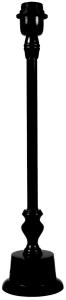 LOA Lampfot 65cm Blanksvart