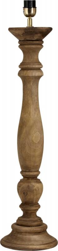 LODGE Lampfot 63cm Vintage Brun