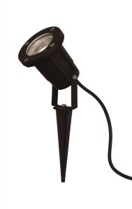 BACKE Markspot med Spjut 32cm Svart IP44