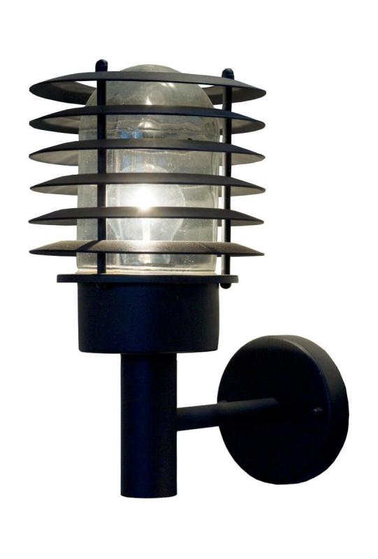 NYBO Vägglampa Ute 29cm Svart IP44