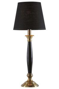 MADISON Bordslampa 55cm Antikmässing/Svart Mia skärm