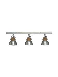 RUTLAND TRIPPEL Taklampa 60cm Pale Silver