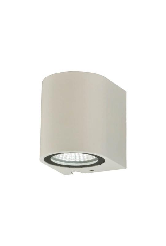 UNION Vägglampa Ute Ner 8cm Vit IP54