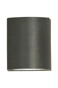 UNION Vägglampa Ute Ner 8cm Mörkgrå IP54