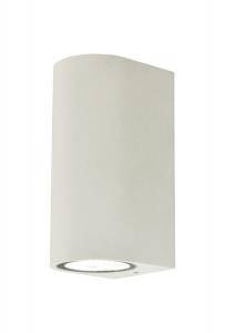 UNION Vägglampa Ute Upp 15cm Vit IP54