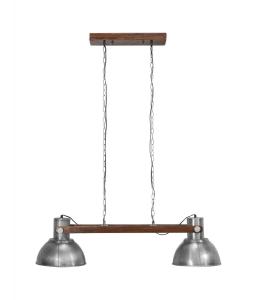 ASHBY DOUBLE Taklampa 110cm Pale Silver