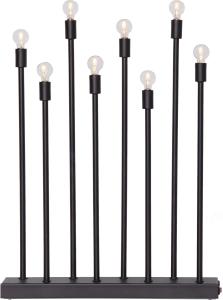 LADDA USB Ljusstake 40cm Svart